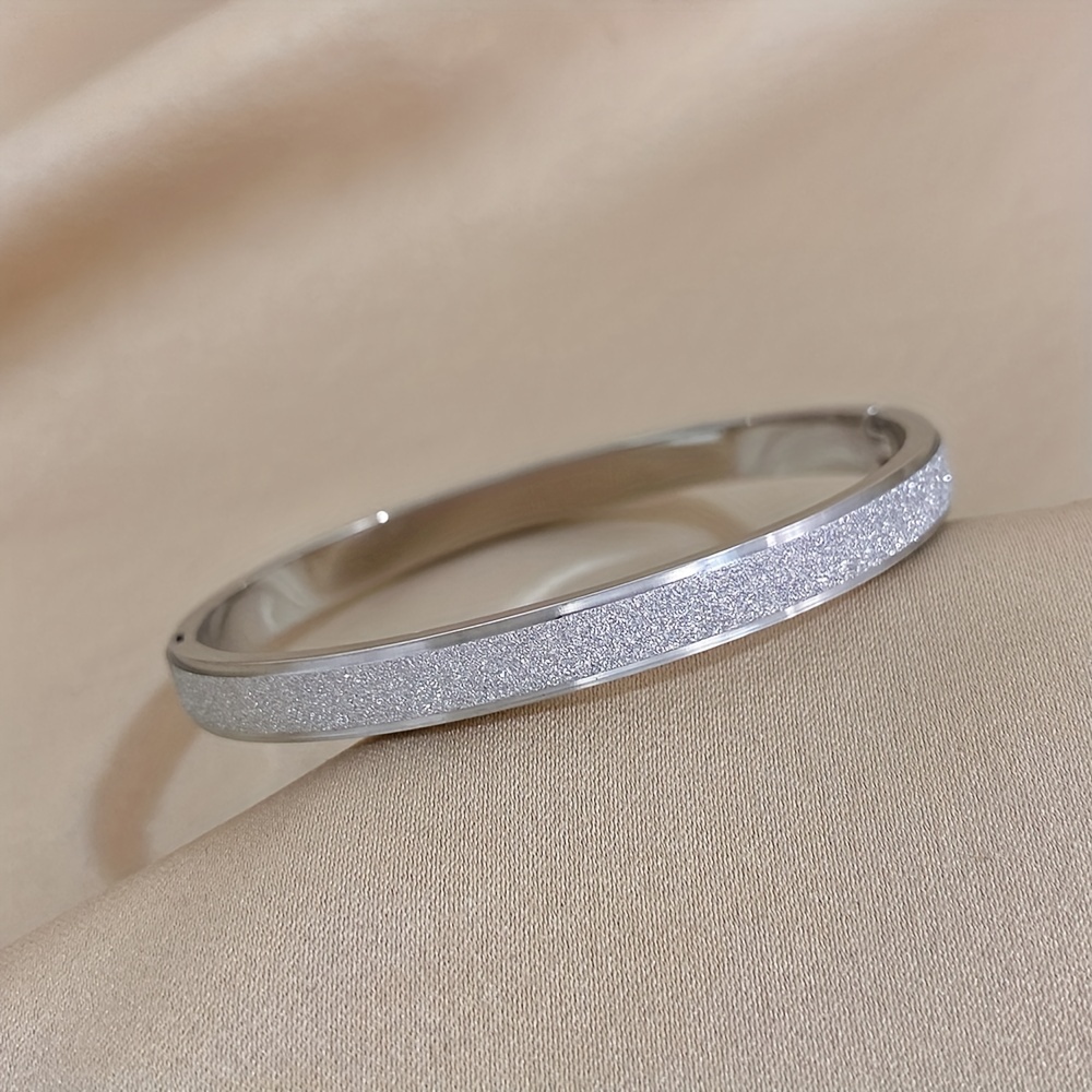 Stainless Steel Bracelet Bangle Waterproof Cuff Bracelet